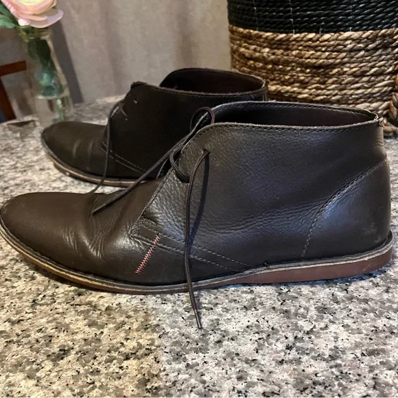 Vito Rossi | Shoes | Vito Rossi Brown Leather Lace Up Chukka  display picture 1